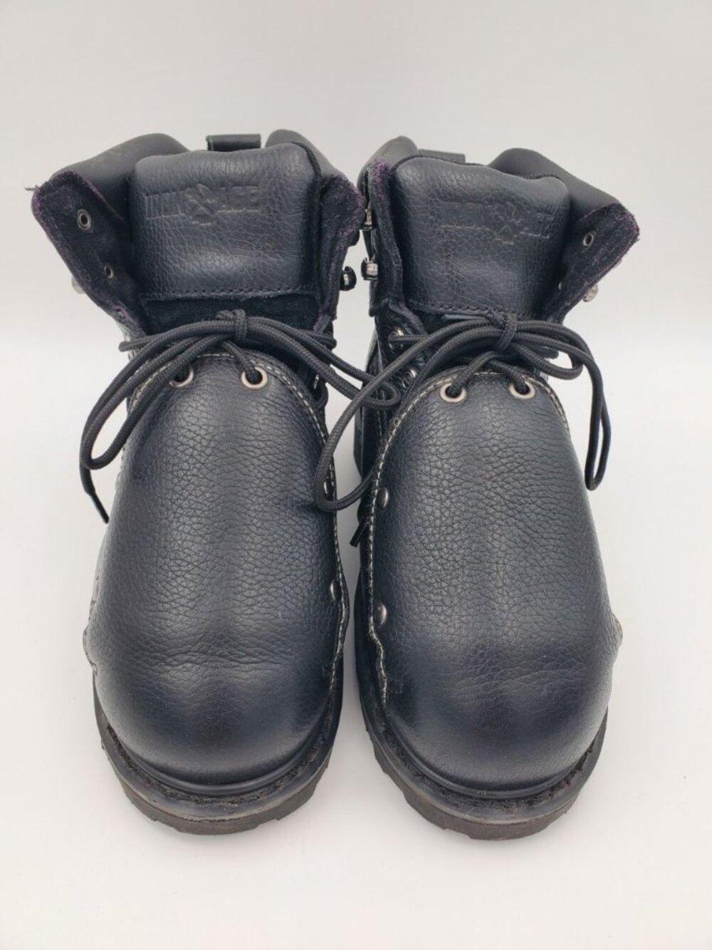 Iron Age GroundBreaker Work Boots Men’s Size 6.5M Met Guard Black Leather